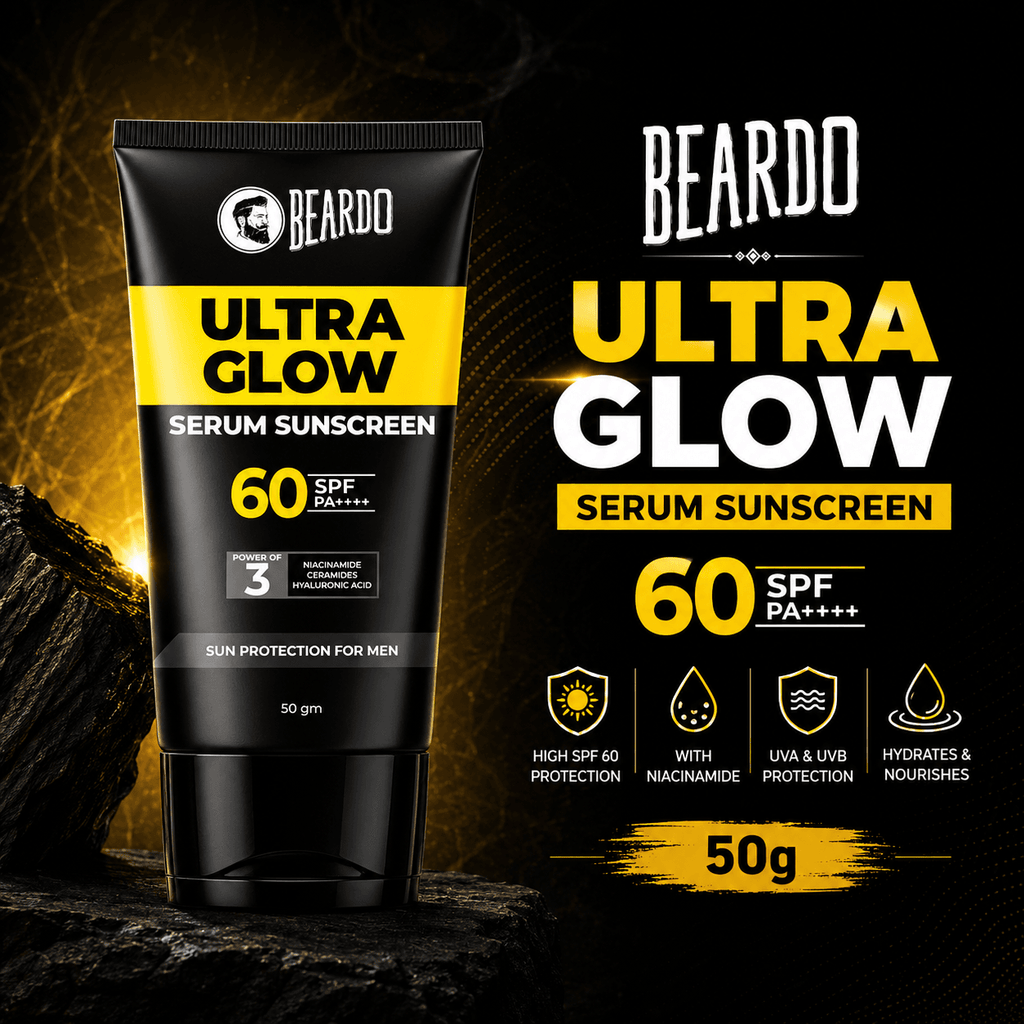 Beardo Ultra Glow Serum Sunscreen SPF 60 PA++++