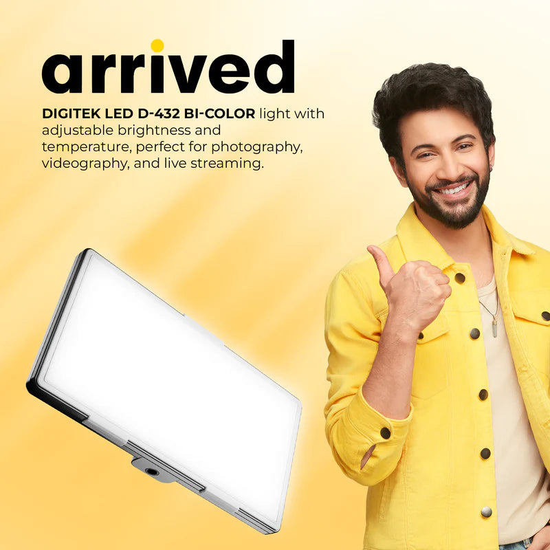 DIGITEK BI COLOR LED VIDEO LIGHT D432