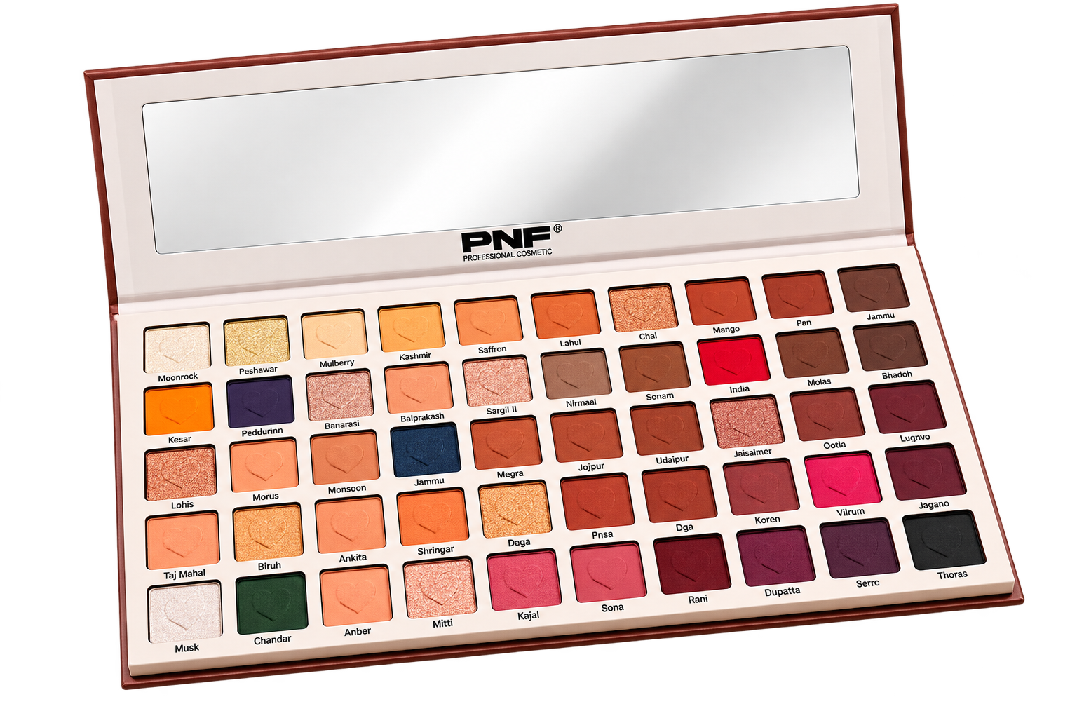 PNF DREAMING HUES 50 COLORS EYESHADOW PALETTE