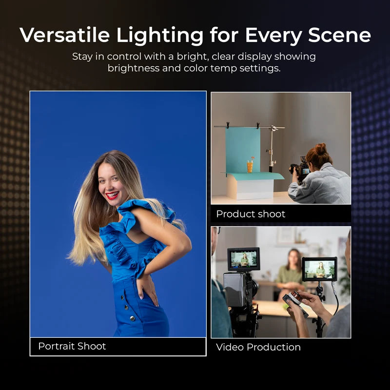 DIGITEK BI COLOR LED VIDEO LIGHT D432