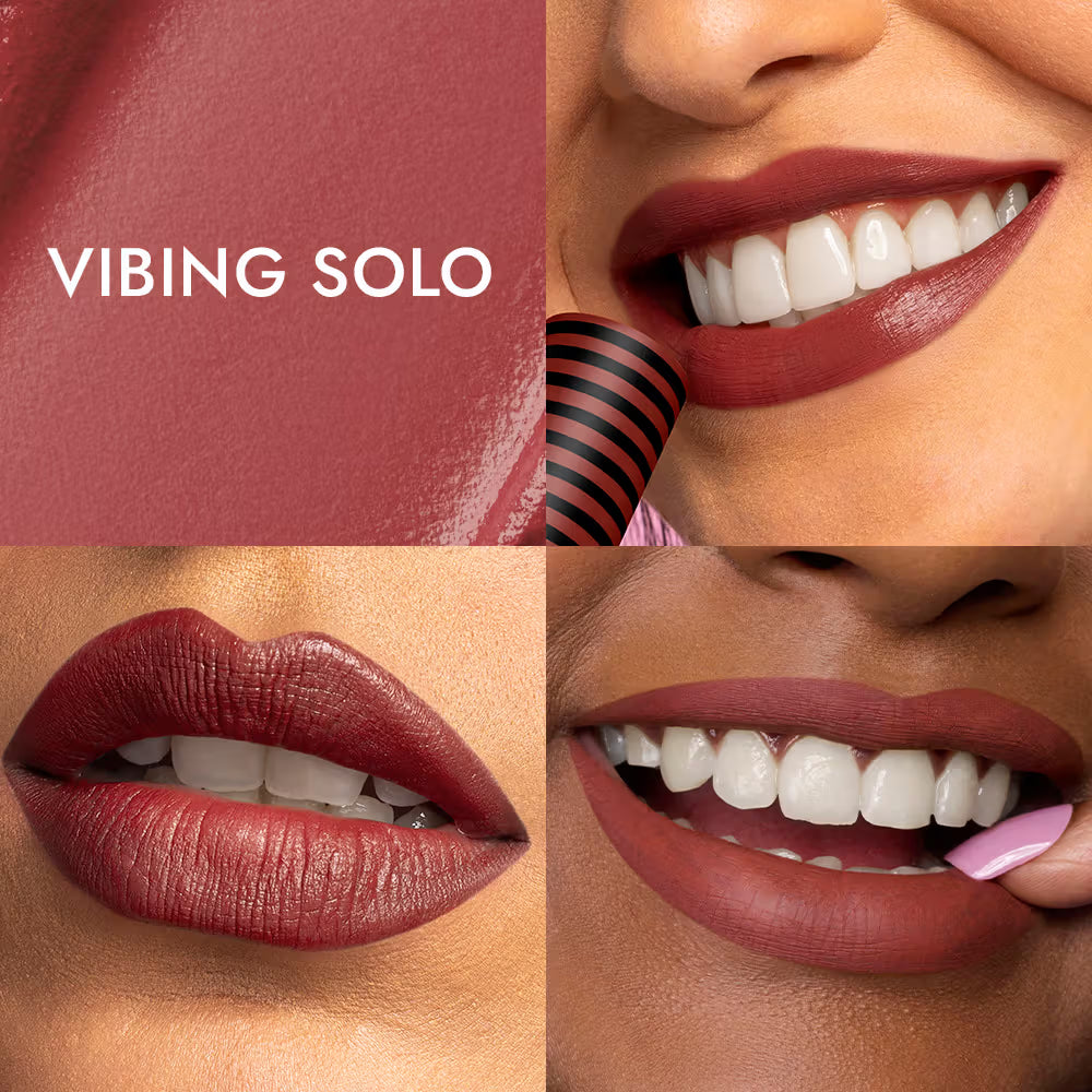 Nykaa Cosmetics So Creme! Creamy Matte Lipstick - Vibing Solo