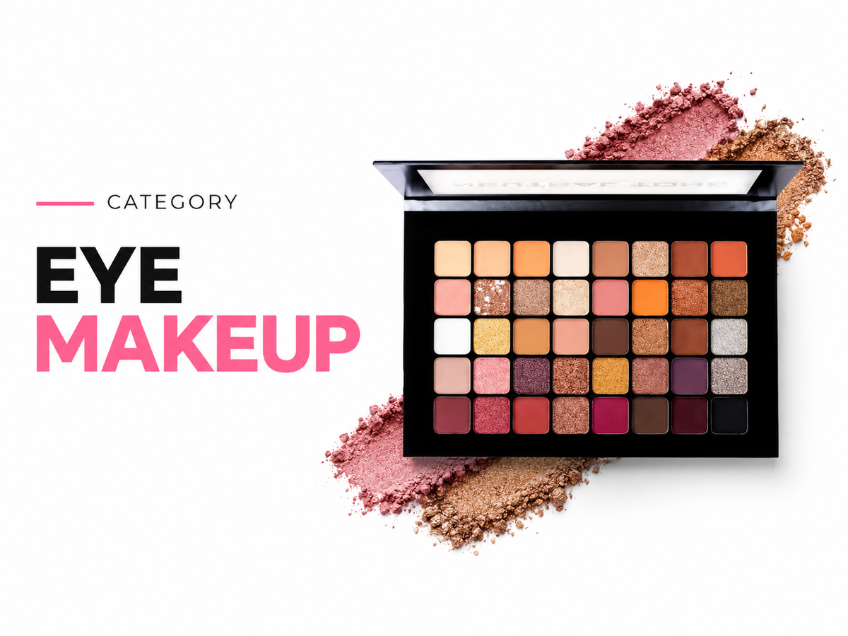 EUROP GIRL 40 COLOUR EYESHADOW PALETTE NETURAL TONE