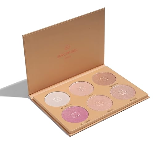 EUROPE GIRL AFTER GLOW Highlighter PALLET