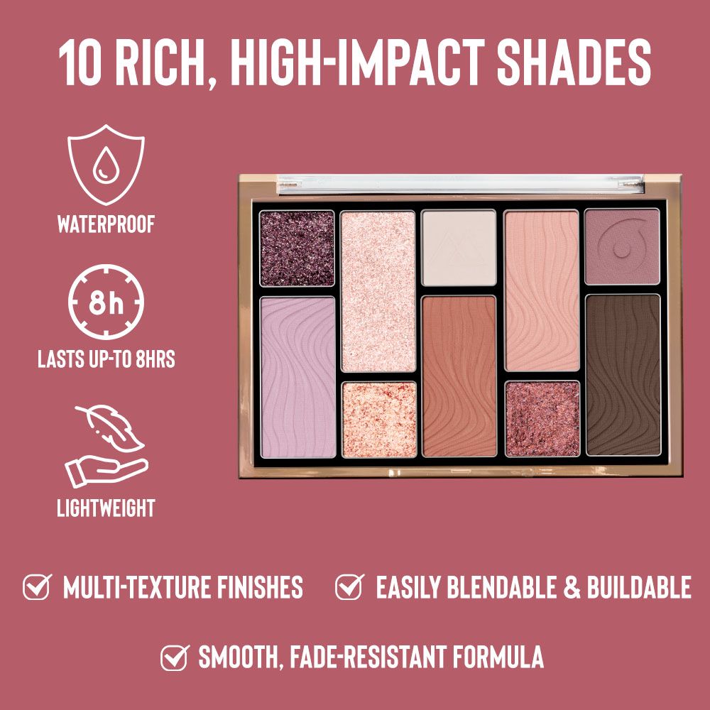 10 Color Eyeshadow Palette CEP