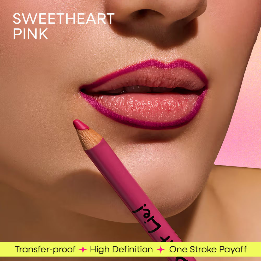 Nykaa Lips Don'T Lie Sweet Heart Pink 06