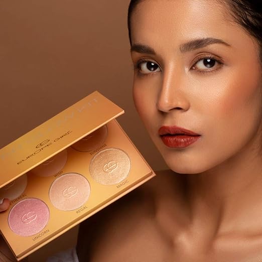 EUROPE GIRL AFTER GLOW Highlighter PALLET