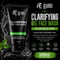 BEARDO CLARIFYING GEL FACE WASH 2% SALICYLIC ACID 100ml