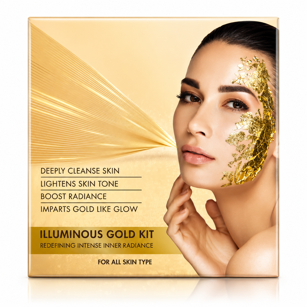OZONE ILLUMINOUS GOLD FACIAL KIT