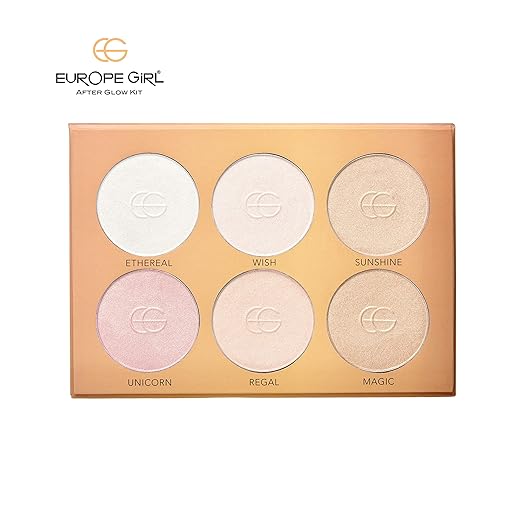 EUROPE GIRL AFTER GLOW Highlighter PALLET