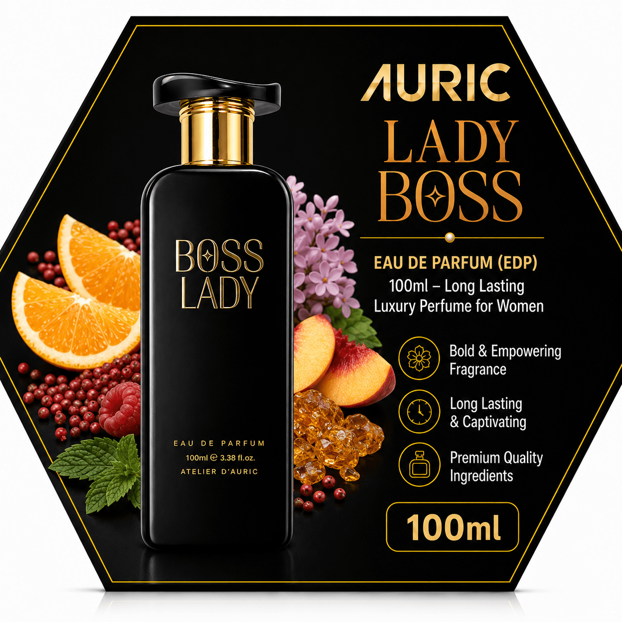 Auric Lady Boss Eau De Parfum (EDP) 100ml