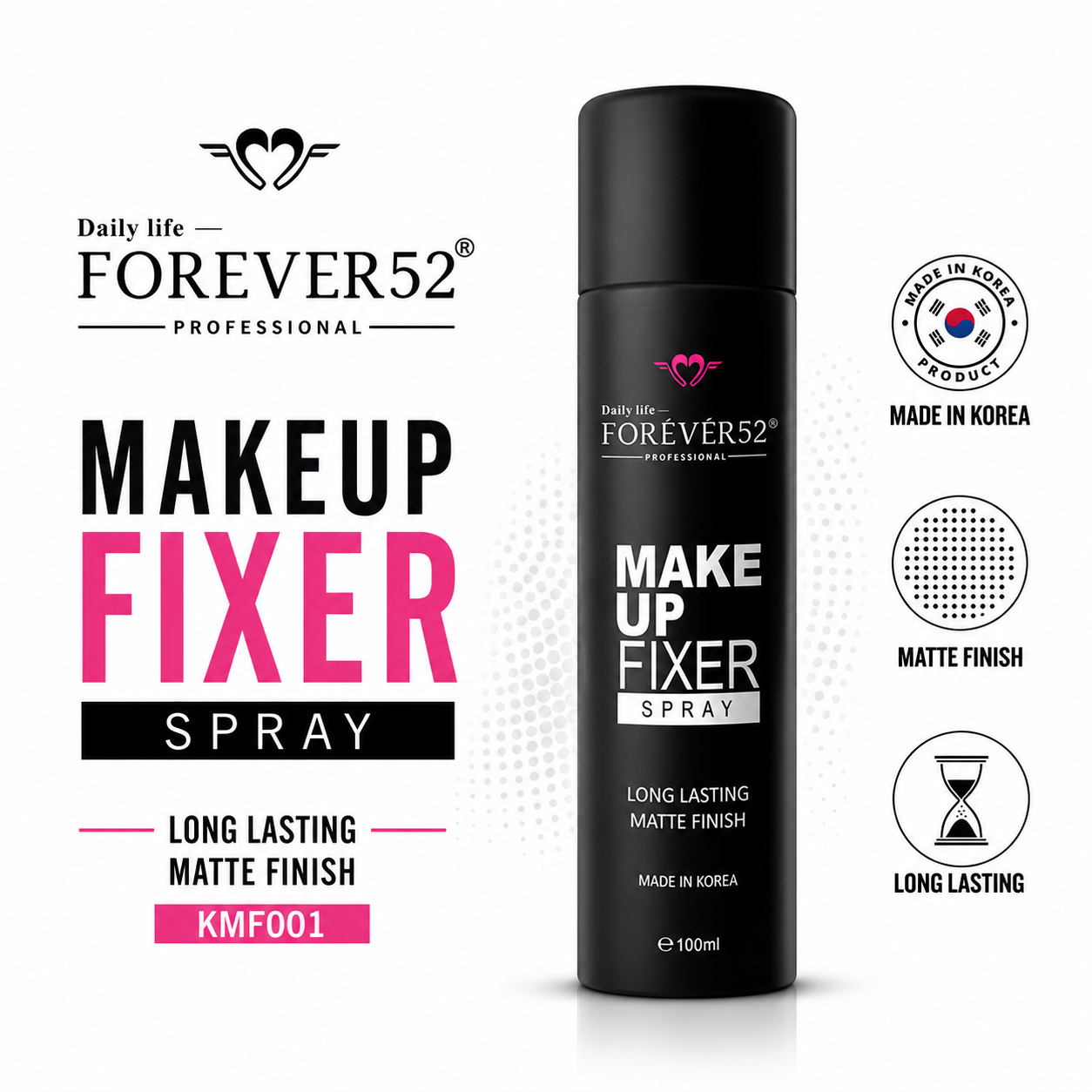 F52 Makeup Fixer Spray Matte Finish