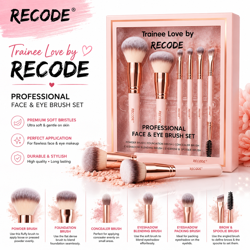 RECODE BRUSH SET 6PCS