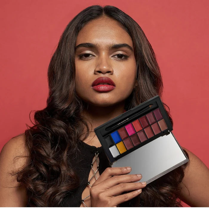 EUROPE GIRL Kiss Me Lip Palette | 16 Creamy Matte Shades