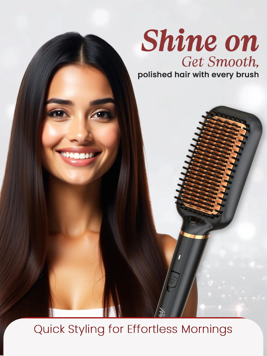 URBAN YOG MAKE ME BOLD FRIZZ FREE STRAIGHTENING BRUSH