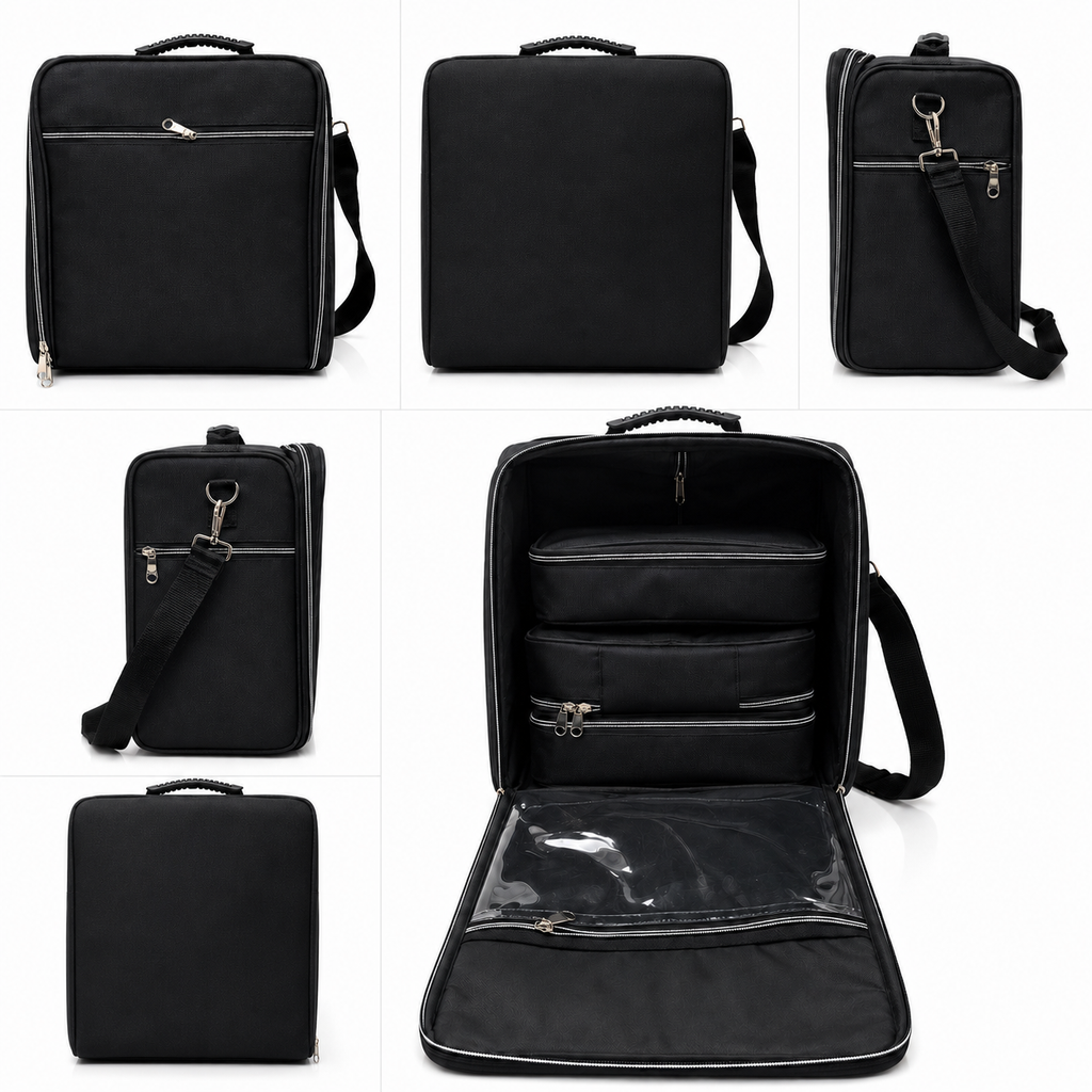 STUDENT MAKEUP KIT VANITY WITH 3 POUCHS