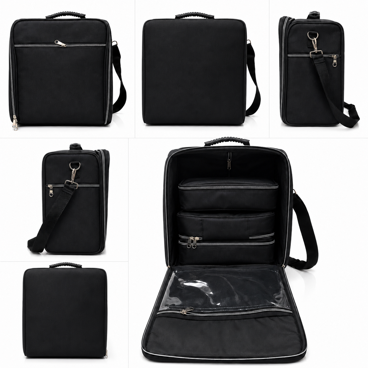 STUDENT MAKEUP KIT VANITY WITH 3 POUCHS