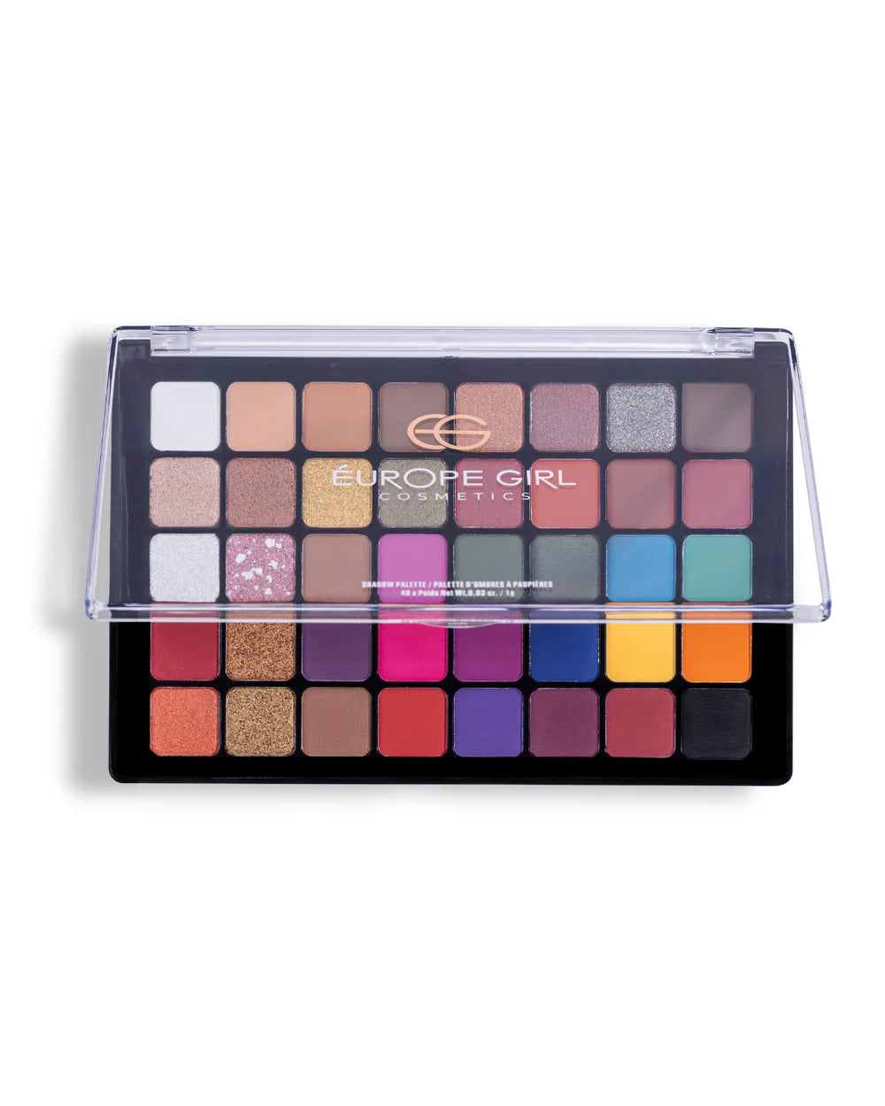 EUROPE GIRL 40 Color Eyeshadow Palette - New Cool Tone