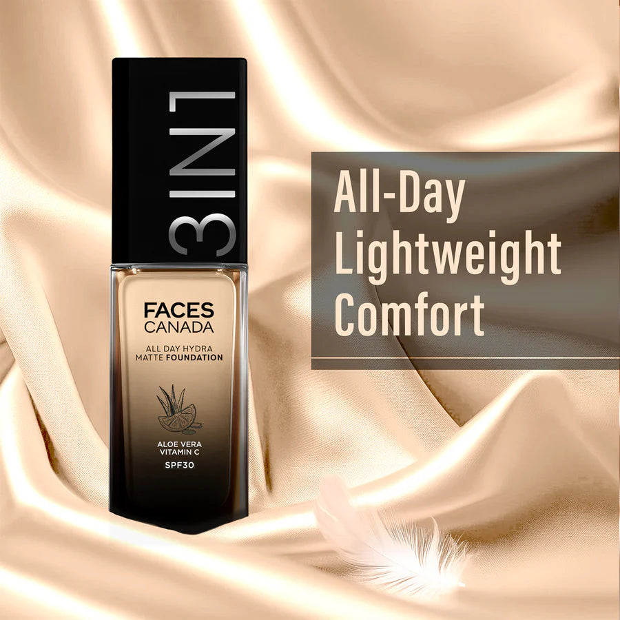 FC 3IN1 ALL DAY HYDRA MATTE FOUNDATION