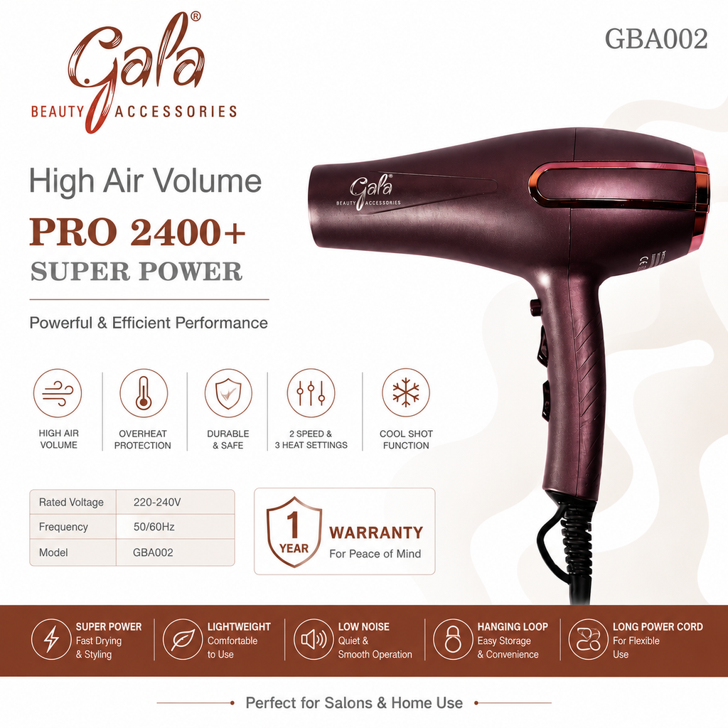 GALA High Air Volume Dryer 2400+
