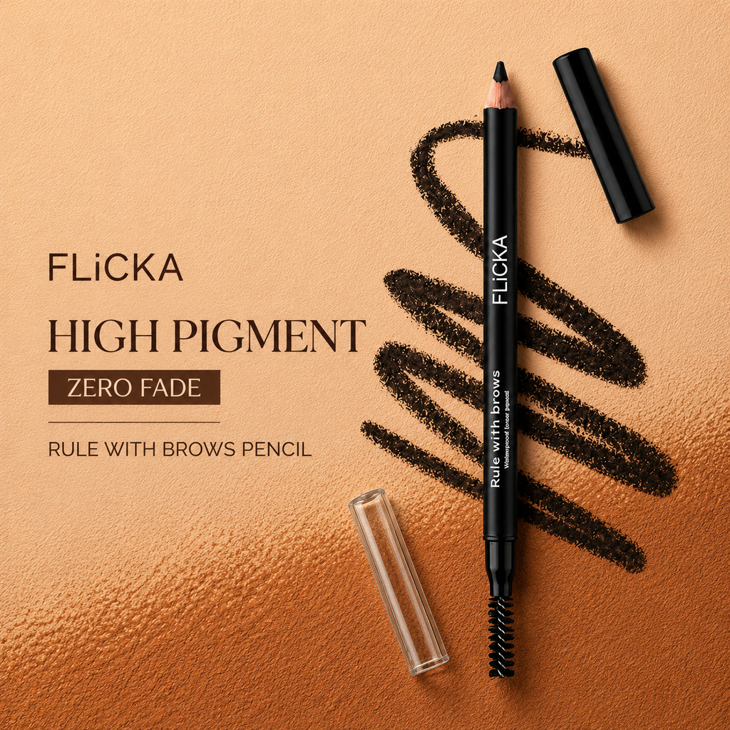 FLICKA RULE WITH BROWS PENCIL