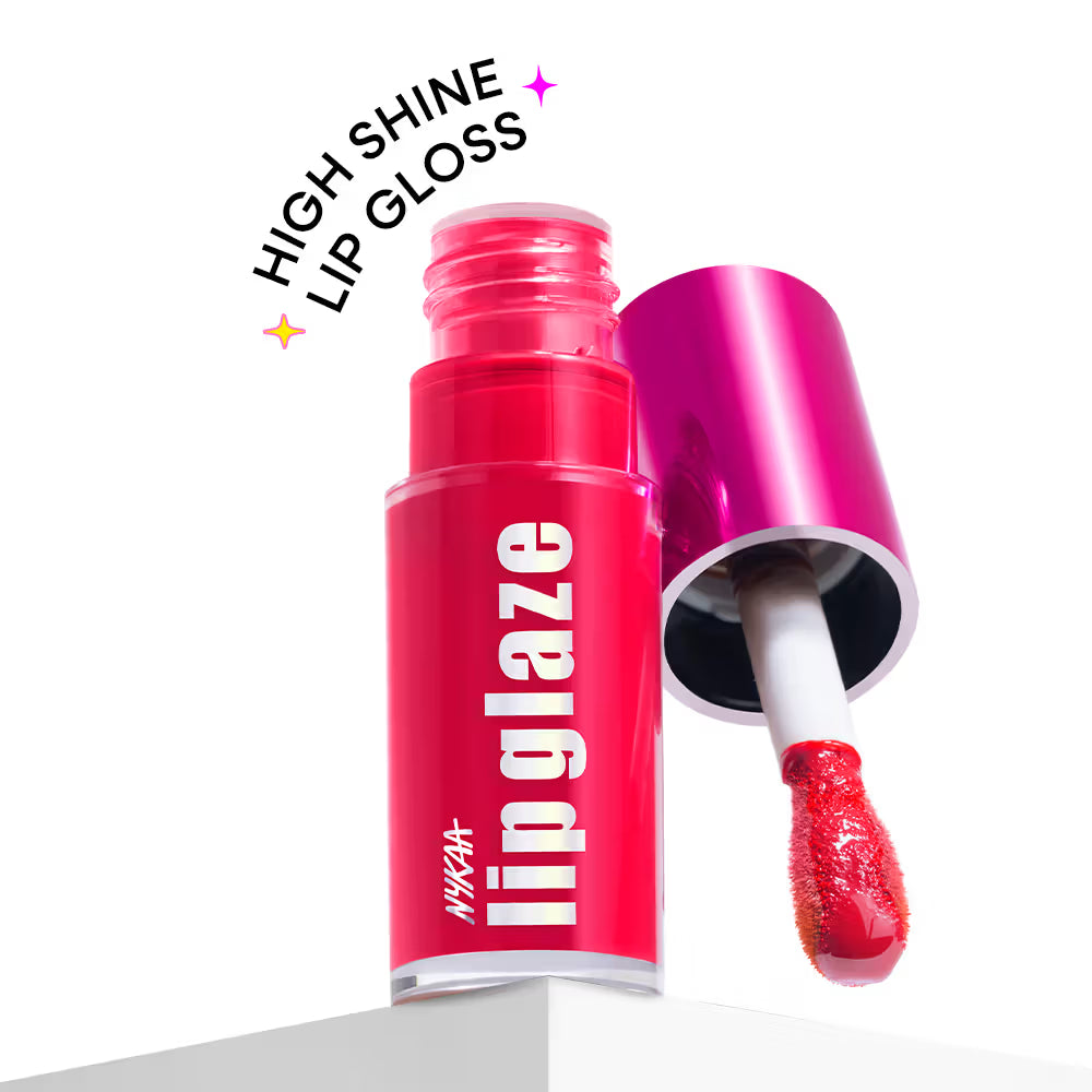 Nykaa LipGlaze Lip Oil Cherry Custard