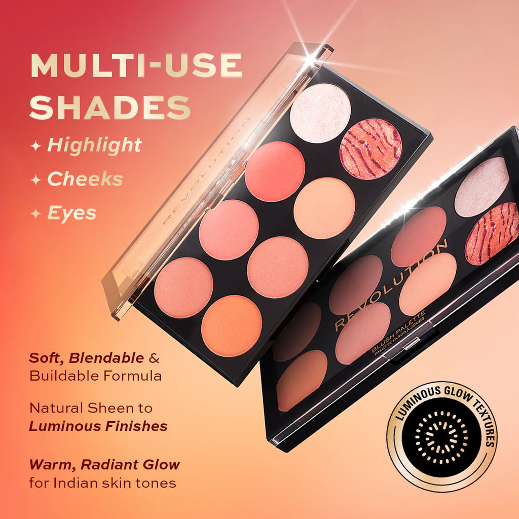 Revolution Ultra Blush Palette Hot Spice