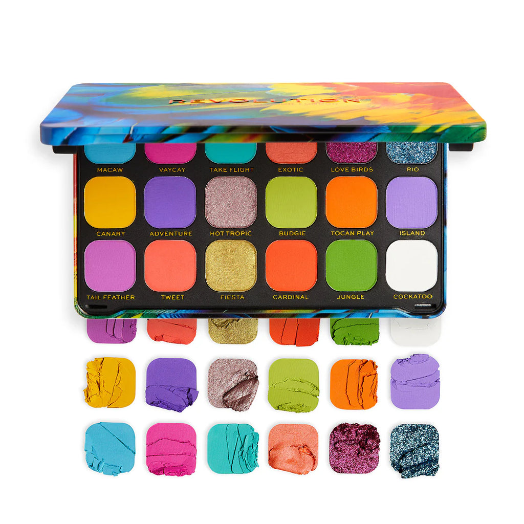 Revolution Forever Flawless Bird of Paradise Eyeshadow Palette