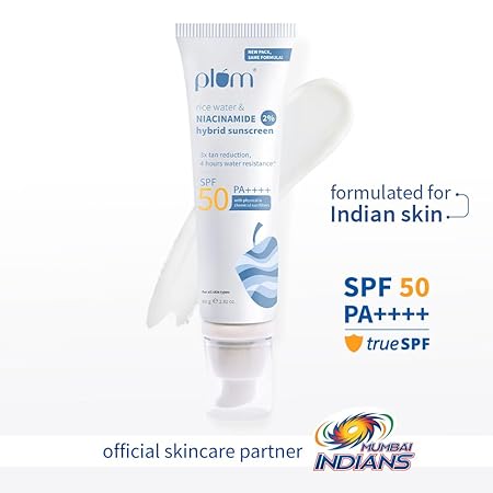 Plum Rice Water Niacinamide SPF 50