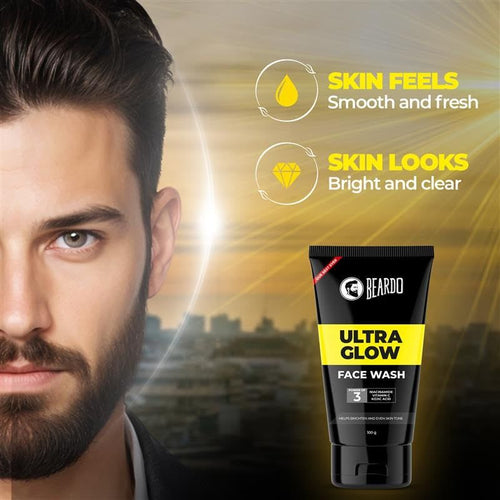 Beardo Ultraglow Face Wash for Men 100g