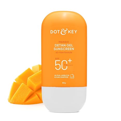 Dot & Key Mango Detan Gel Sunscreen SPF 50+ PA++++ 80 g