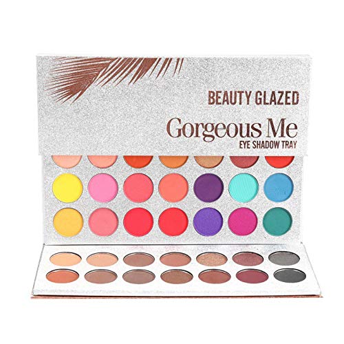 Beauty Glazed Gorgeous Eye Shadow Tray Palette Make Me Gorgeous 63 Colors