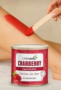 UNIKVEDA CRANBERRY LIPOSOLUBLE CRYSTAL GEL WAX 800ML