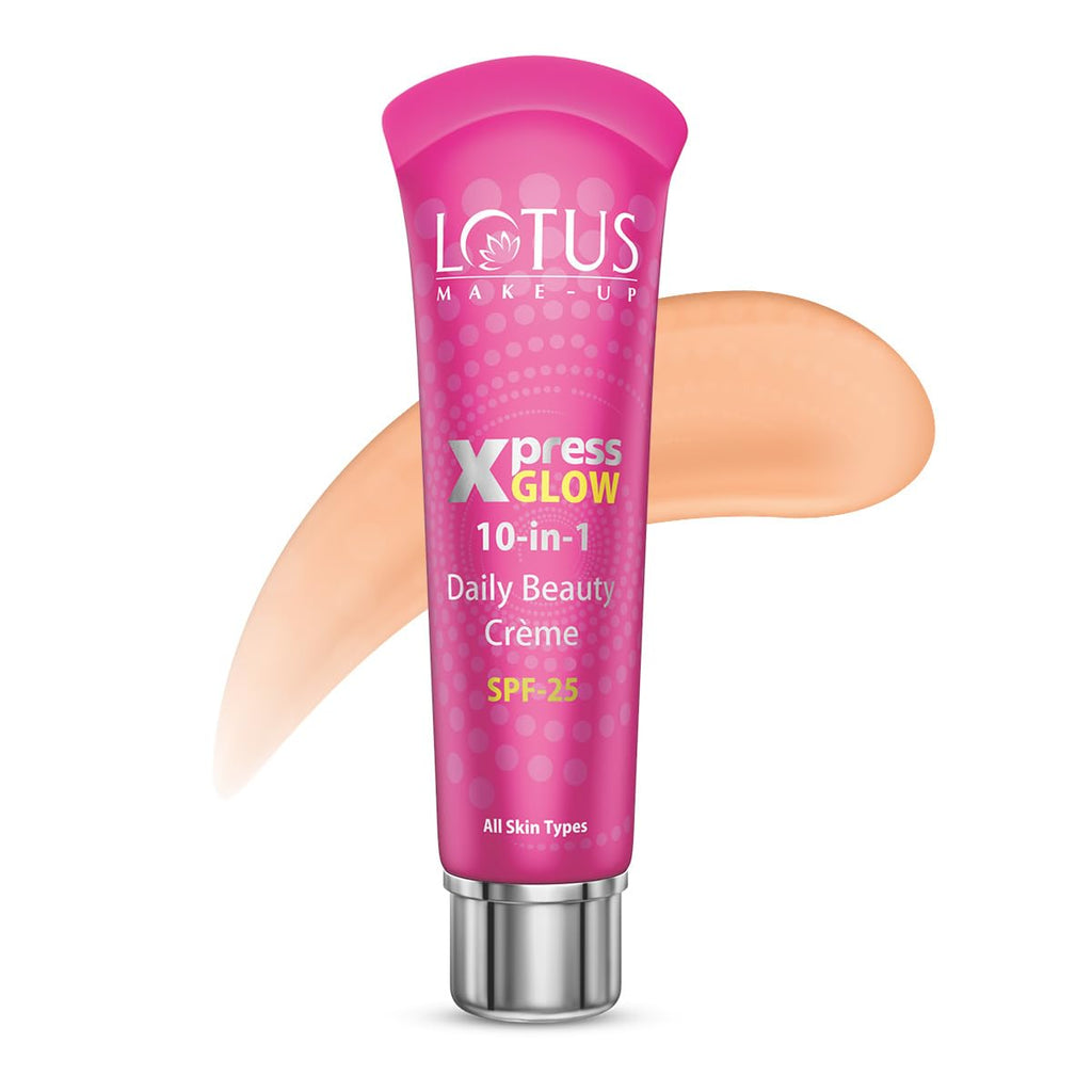 LOTUS MAKEUP XPRESS GLOW 10 IN 1 DAILY BEAUTY CREME SPF25 X2 BRIGHT ANGEL