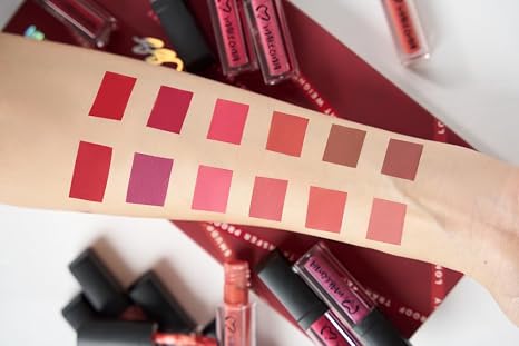 Makezmia Just a Kiss Mini Matte Lipstick Set
