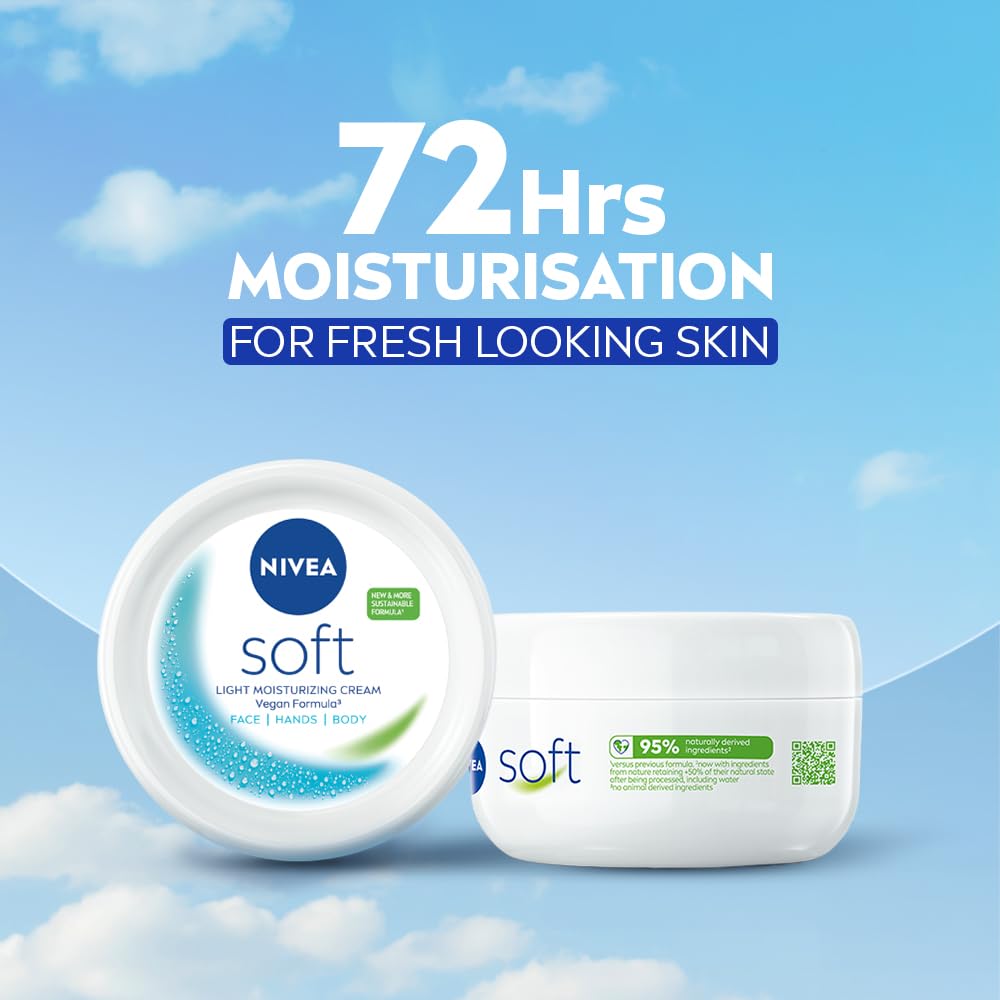 NIVEA SOFT LIGHT MOISTURIZING CREAM 300ml