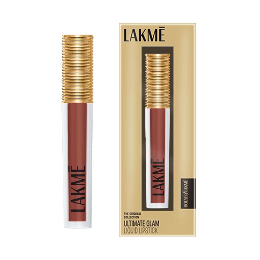 LAKME The Original Collection Ultimate Glam Liquid Lipstick - 26 Nude Latte