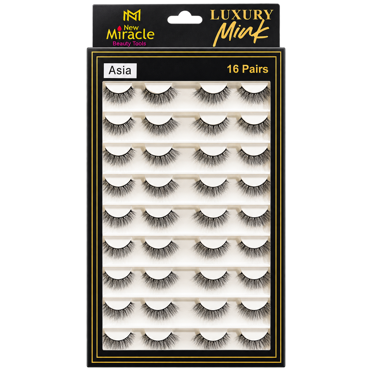 NM LUXUERY MINK ASIA 16 PAIRS EYELASHES