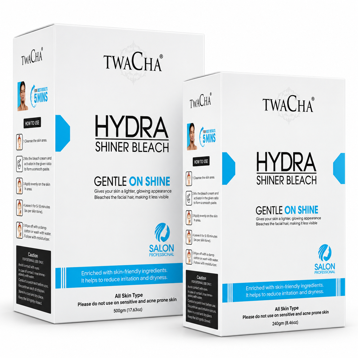 TWACHA HYDRA SHINER BLEACH GENTLE ON SHINE