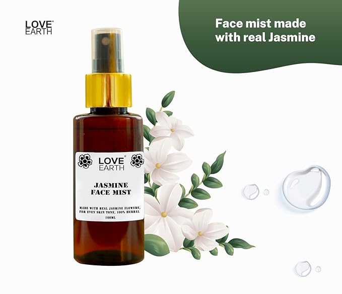 LOVE EARTH FACE MIST JASMINE 100ml