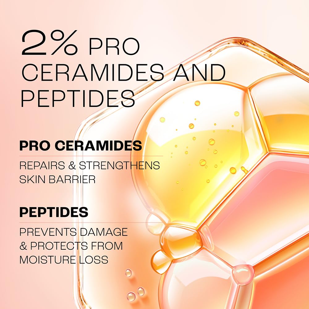LAKME Skin Perfect Peach Milk Cream Moisturiser 2% Pro-Ceramide & Peptide - 100 g