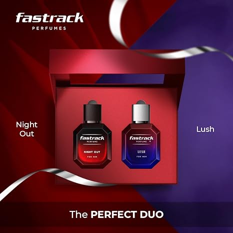 Fastrack Night Out & Lush Perfume Gift Set