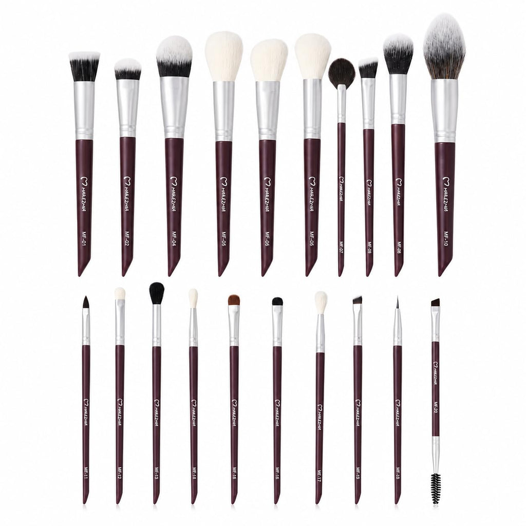 Makezmia Face Edit 20 Brushes Makeup Set