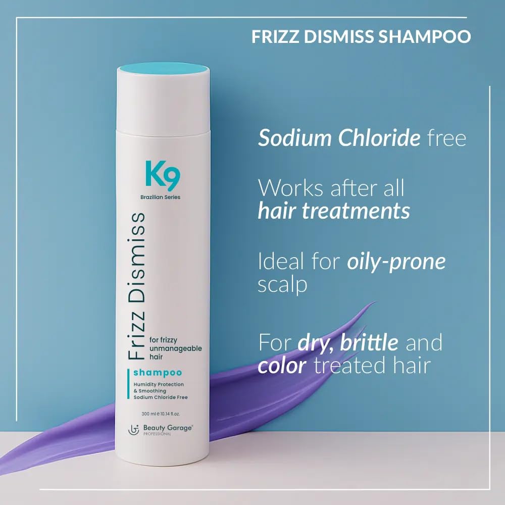 Beauty Garage K9 Frizz Dismiss Shampoo 300ML