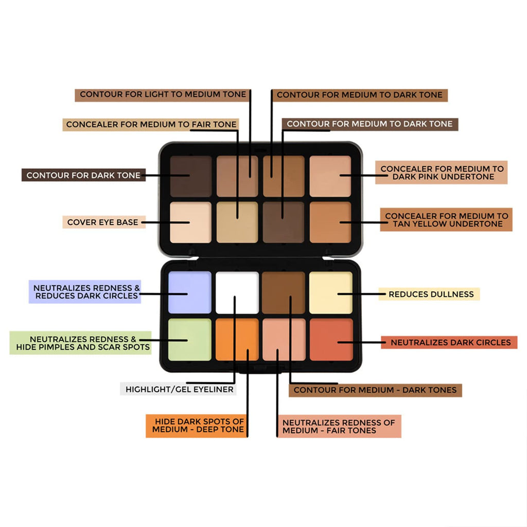 F52 16 COLOR CAMOUFLAGE HD PALLET CHP001
