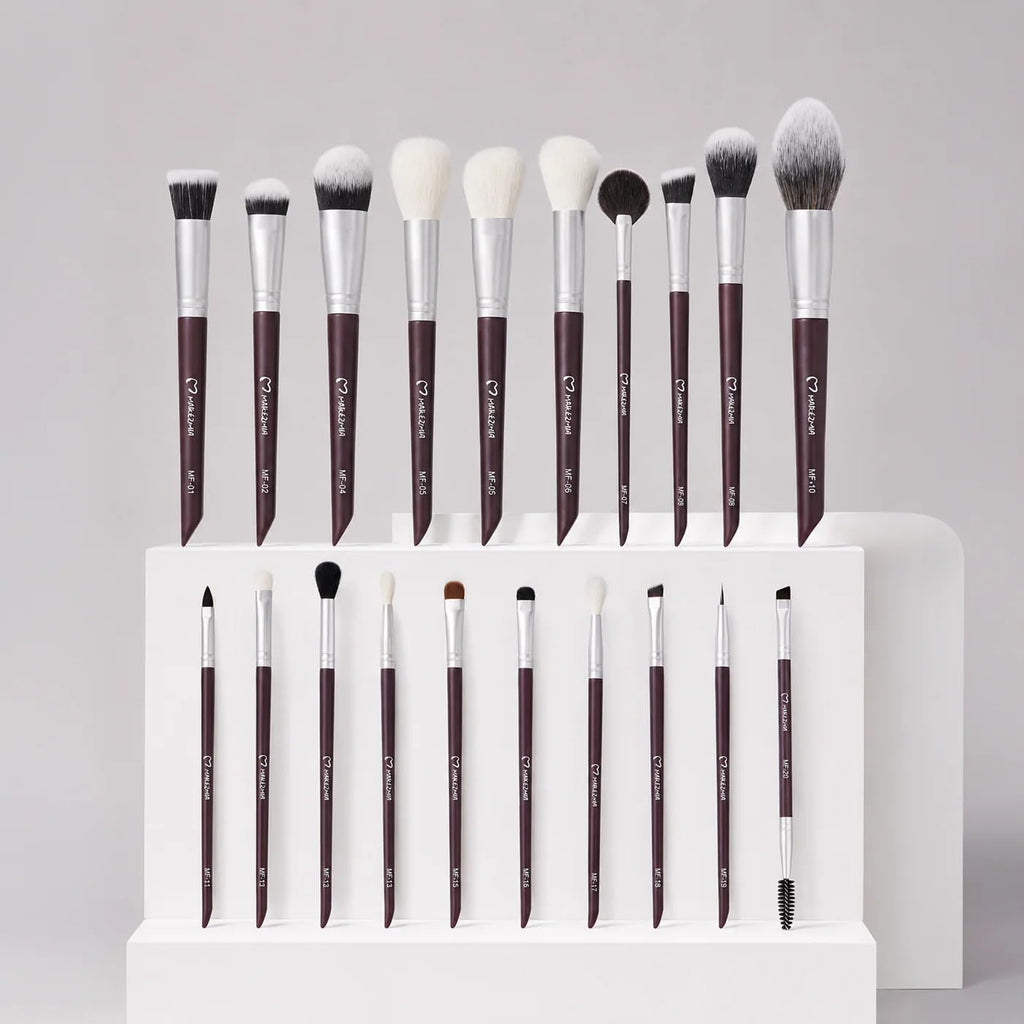 Makezmia Face Edit 20 Brushes Makeup Set