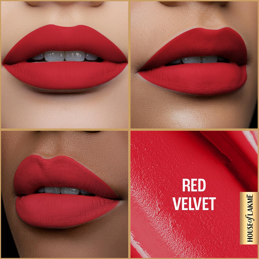 LAKME The Original Collection Ultimate Glam Liquid Lipstick - 02 Red Velvet