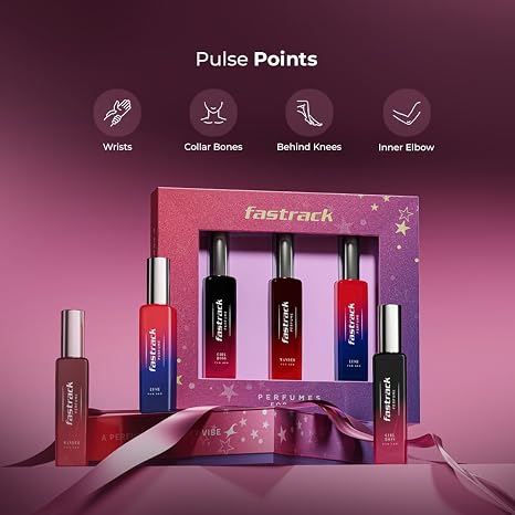 Fastrack Perfume Gift Set for Her L, B & W 20 ml x 3