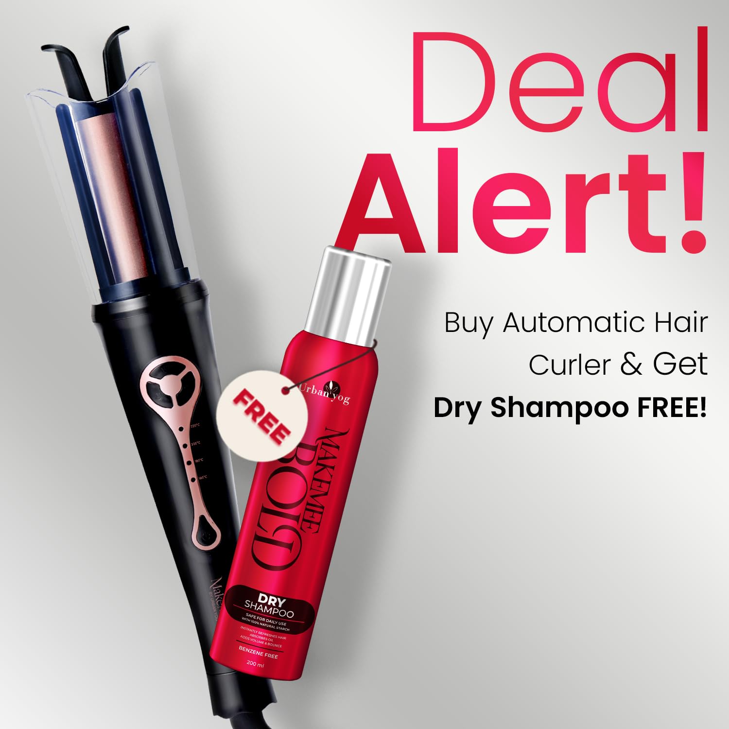 URBAN YO MAKE ME BOLD AUTOMATIC HAIR CURLER