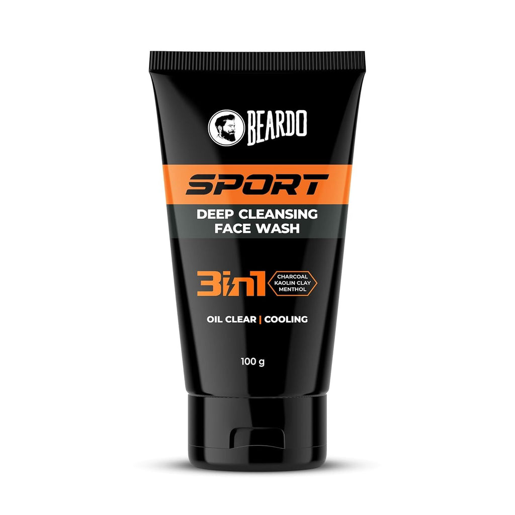 Beardo Sports Face Wash for Men- 100g