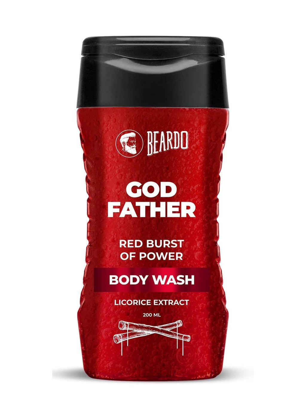 BEARDO GOD FATHER RED BURST OF POWER BODY WASH 200ml